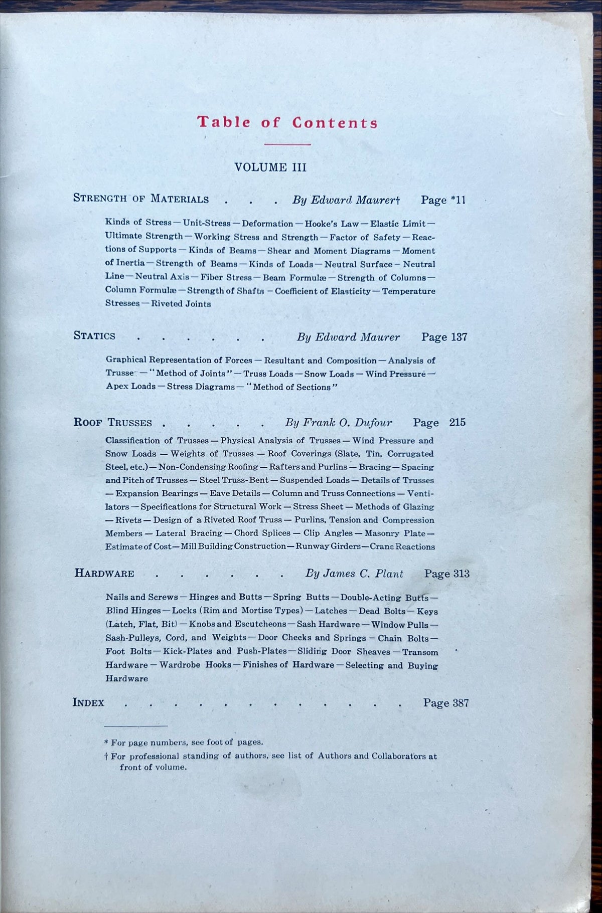 Book, Architecture, American School of Correspondence, Cyclopedia of Architecture, Carpentry and Building Vol. III, Inside view