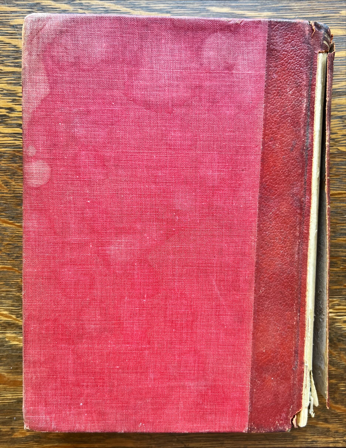 Book, Architecture, American School of Correspondence, Cyclopedia of Architecture, Carpentry and Building Vol. V, Back view