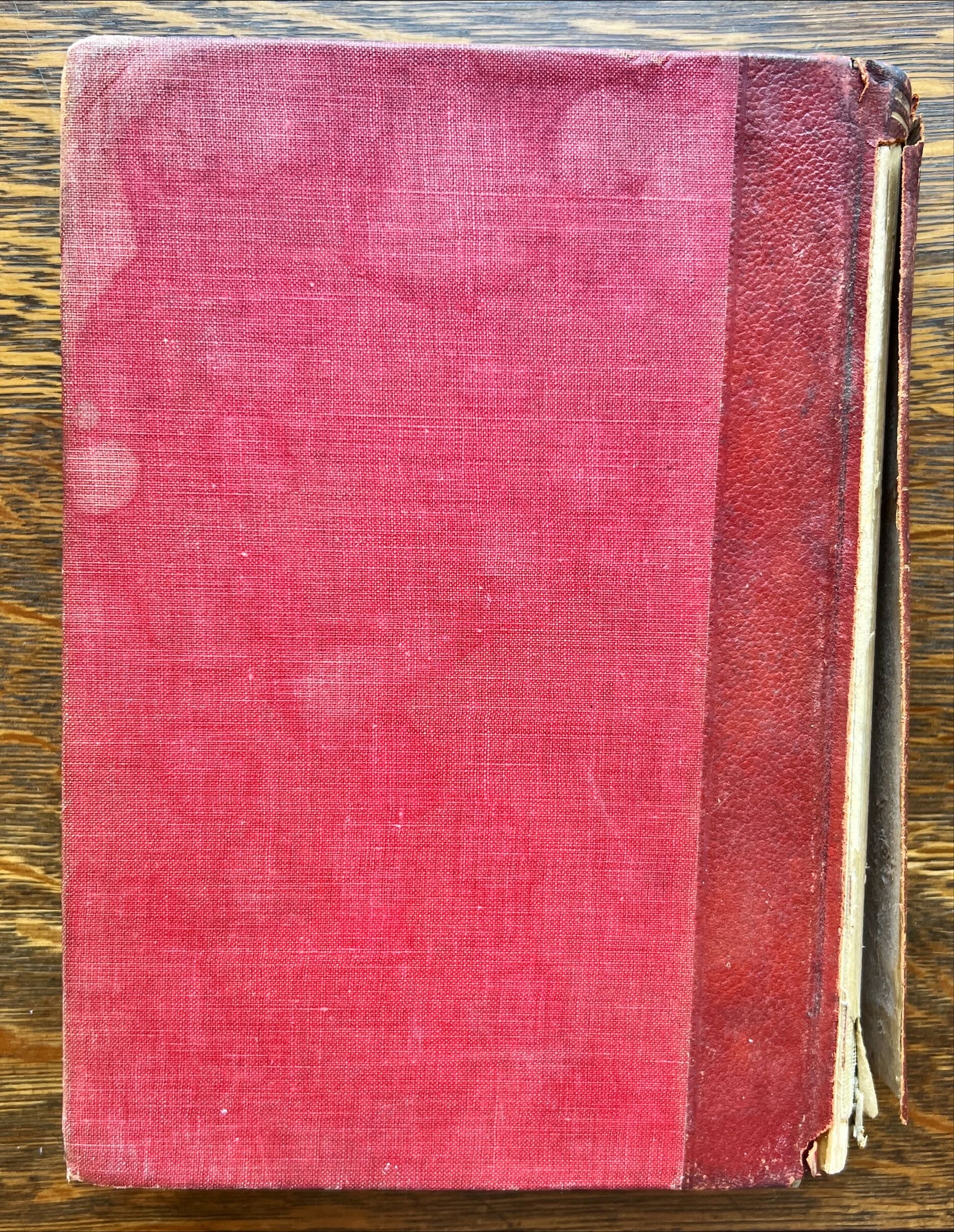 Book, Architecture, American School of Correspondence, Cyclopedia of Architecture, Carpentry and Building Vol. V, Back view