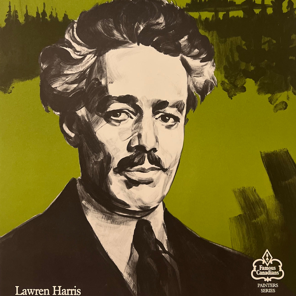print, Portrait Famous Canadians Painters Series, Cover view
