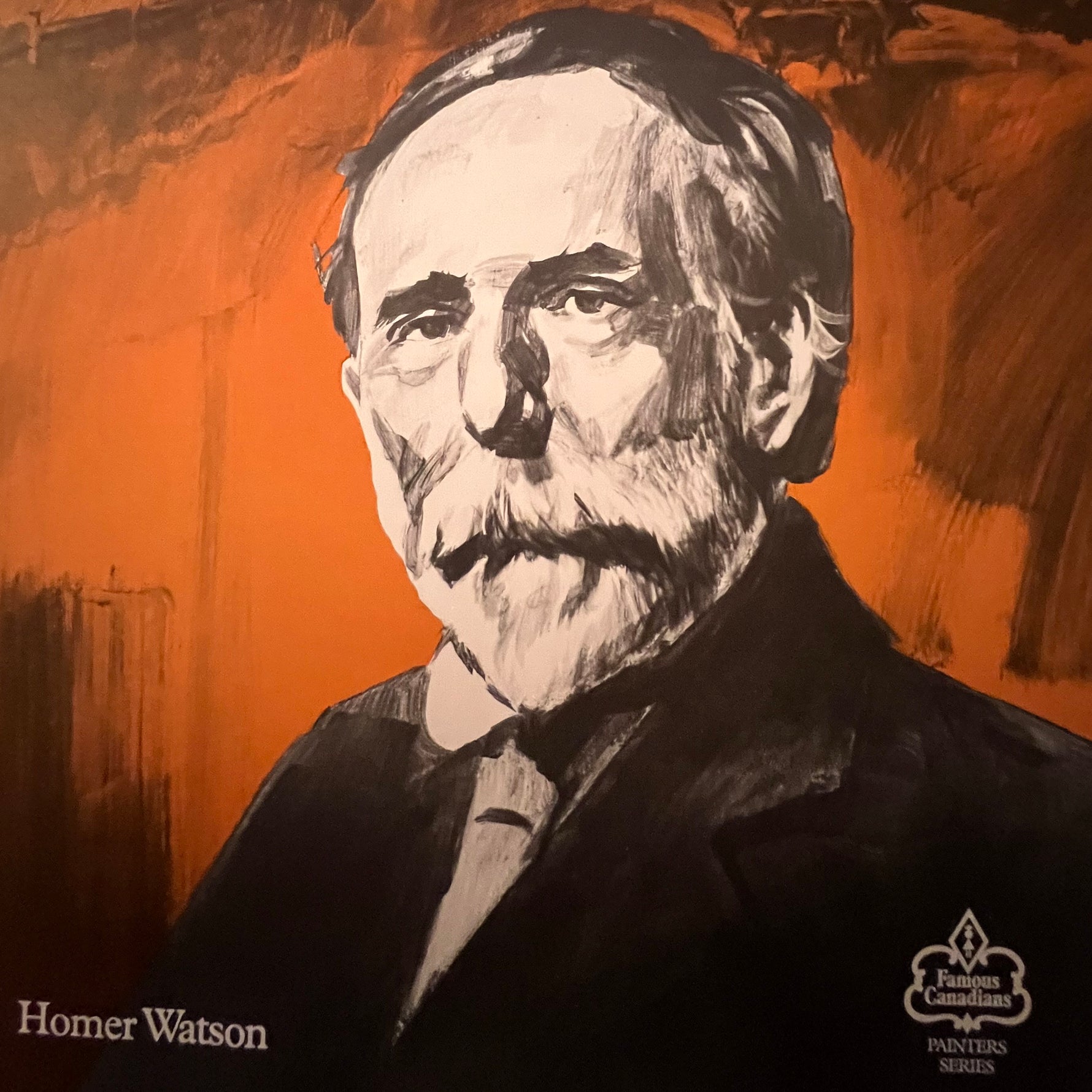 print, Portrait Famous Canadians Painters Series, Cover view