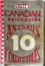Book, Antique, Collectibles, Doris and Peter Unitt, Unitt's Canadian Price Guide to Antiques & Collectibles, book 10, Front view