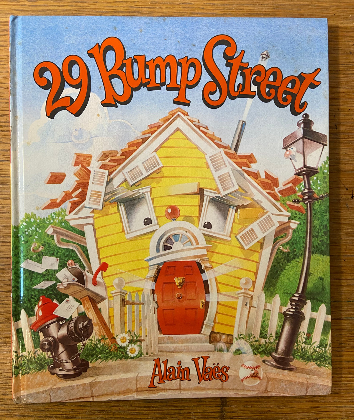 Book, Children, Alain Vaes, 29 Bump Street, Front view