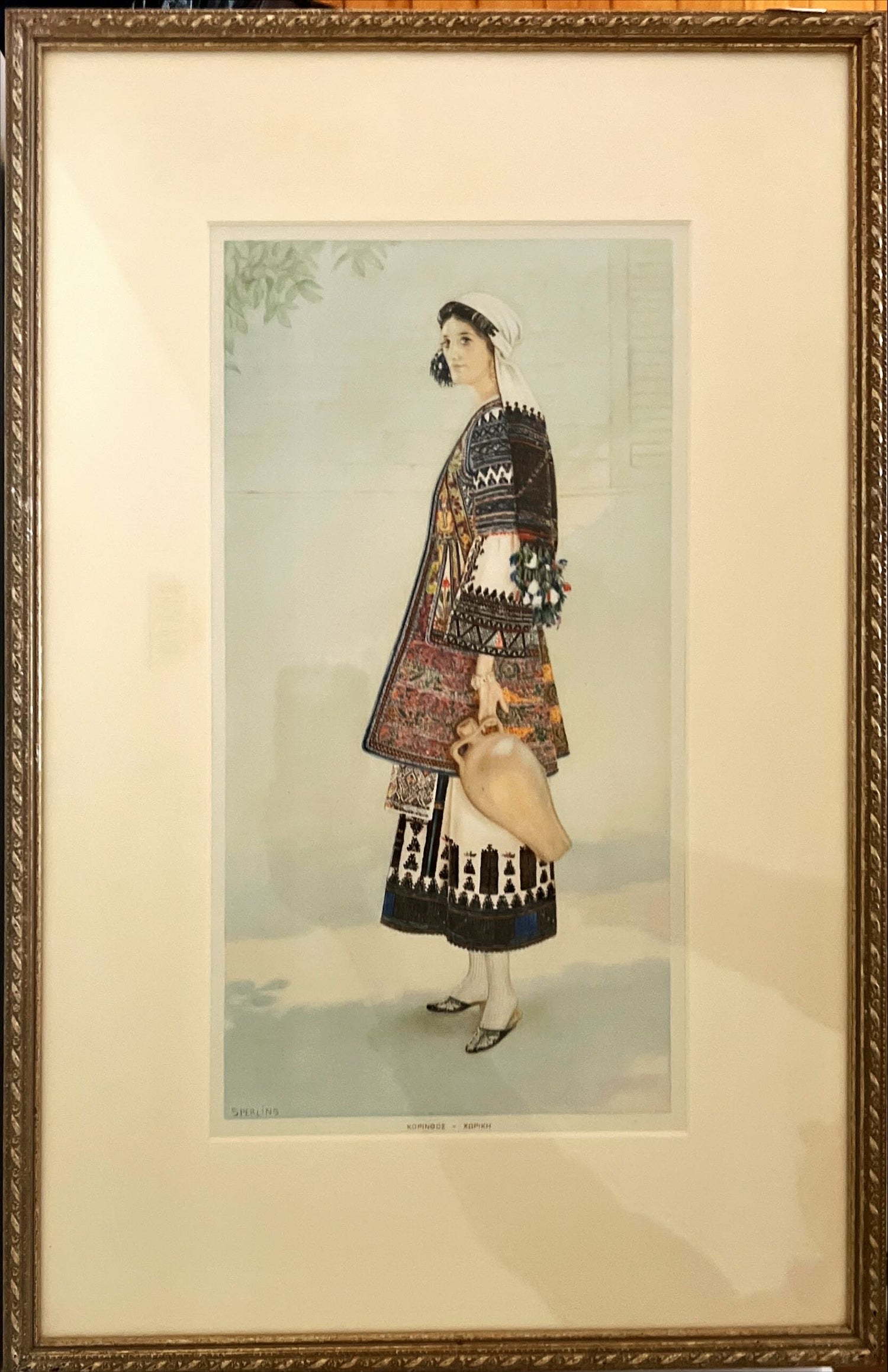 Print, Figures, Nicholas Sperling, Front view
