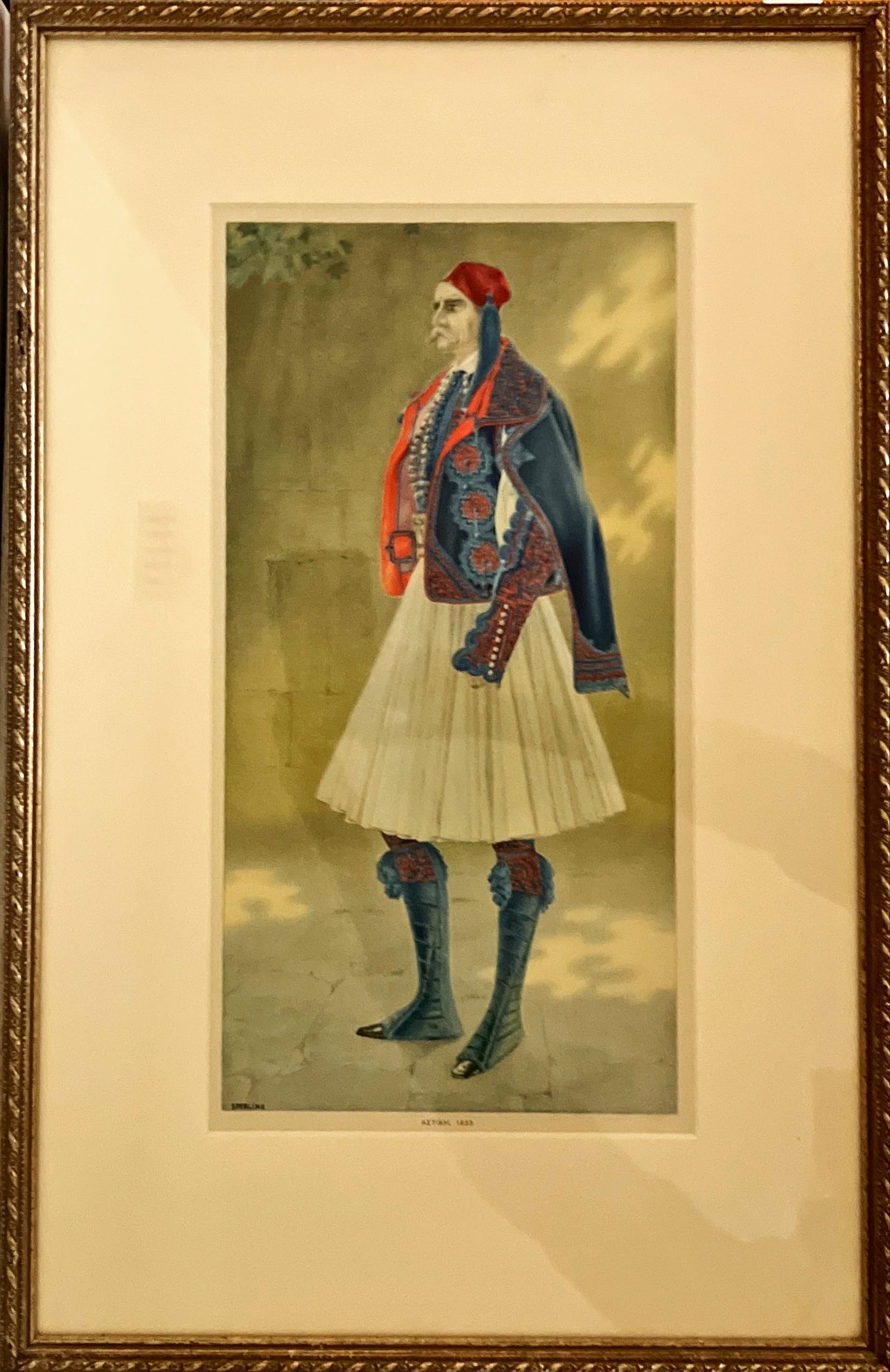 Print, Figures, Nicholas Sperling, Front view