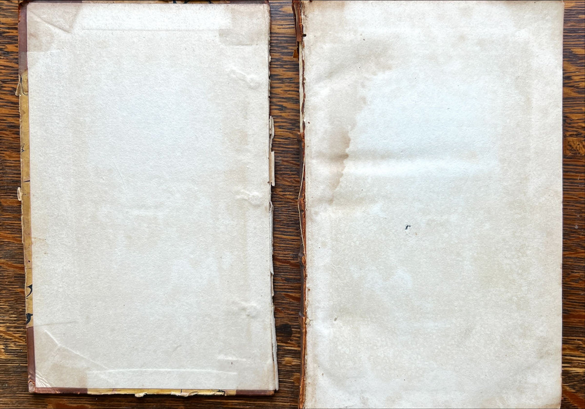 Book, Antique, , The Spectator with Notes, and a General Index, Damage view