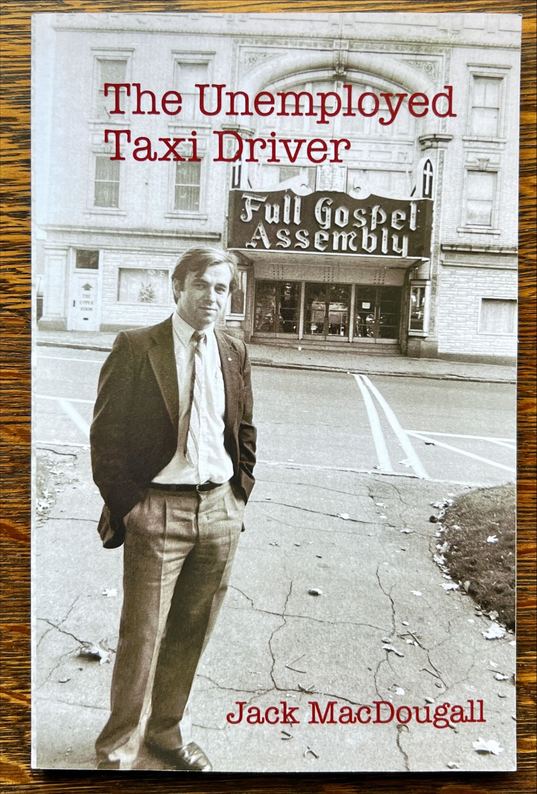 Book, Atlantic Canada, Canada, Jack MacDougall, The Unemployed Taxi Driver, Front view