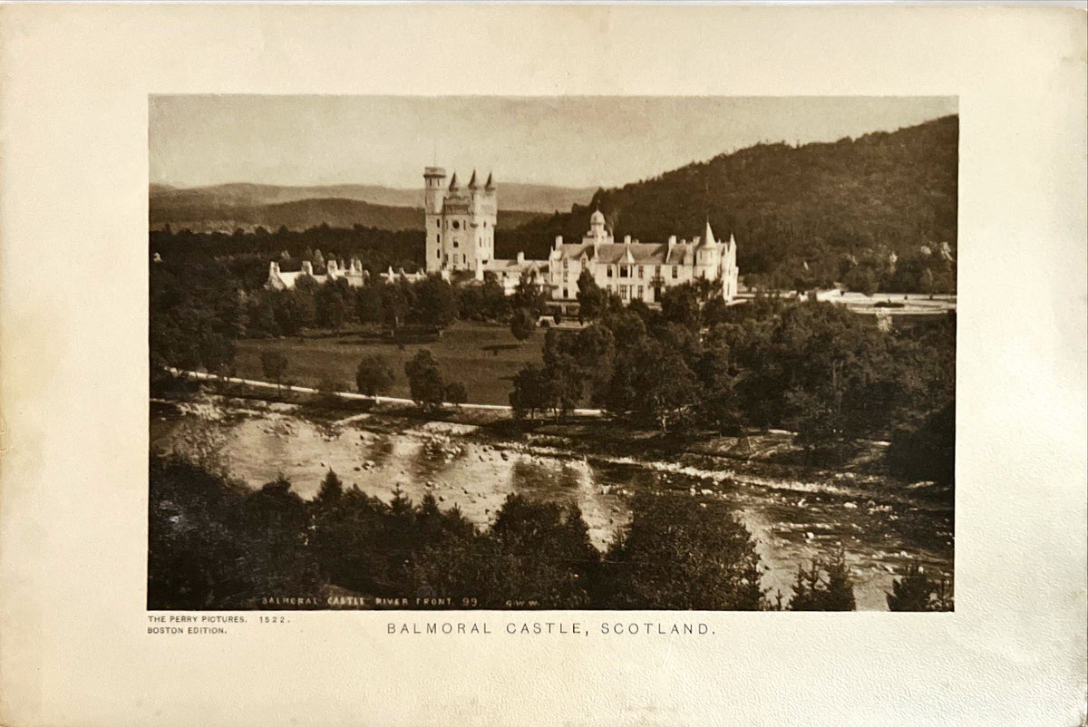 Print, Architecture, Buildings, Landscape, The Perry Pictures, Front view