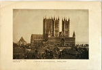Print, Architecture, Buildings, Landscape, The Perry Pictures, Front view