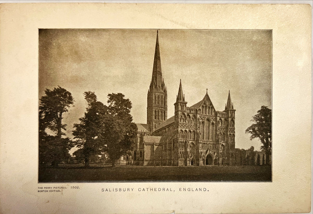 Print, Architecture, Buildings, The Perry Pictures, Front view