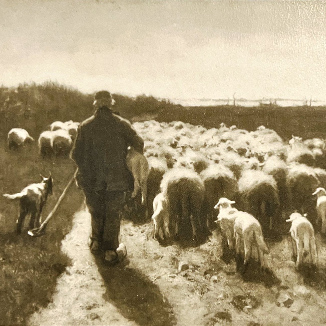 print, Landscape, Figures, Farm The Perry Pictures, Cover view