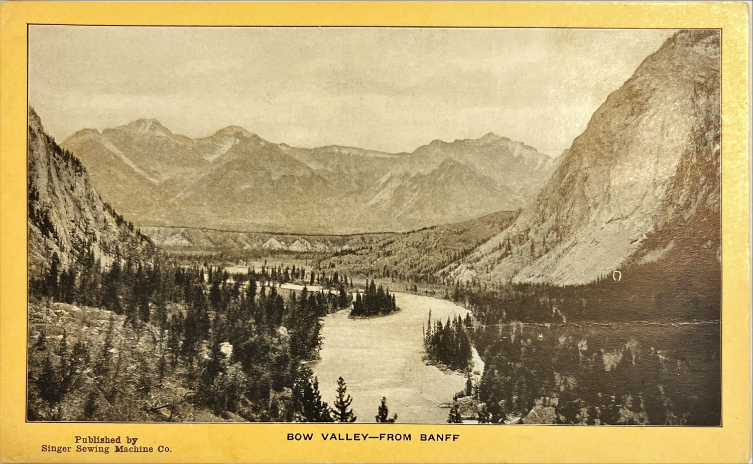 Print, Landscape, Unknown Artist, Front view