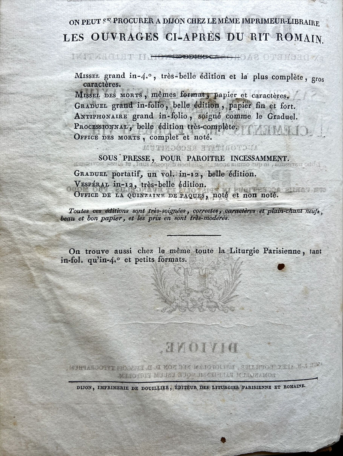 Book, Religious, , Missale Romanum [Latin], Inside view