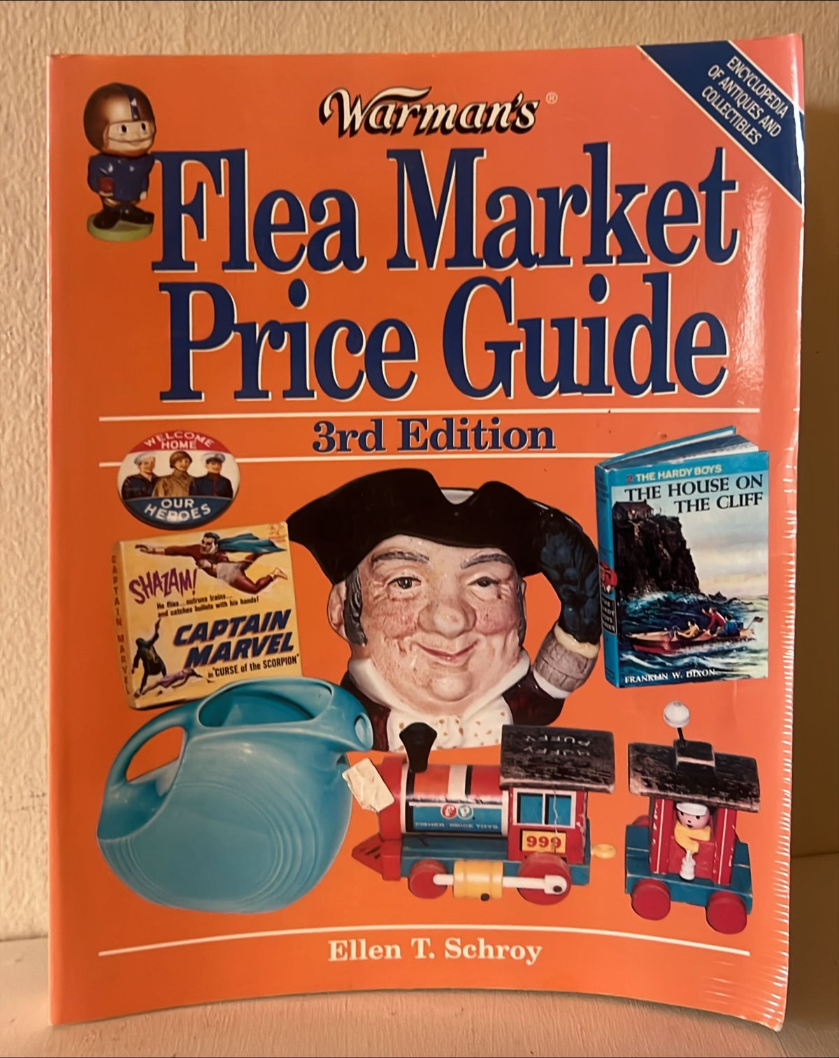 Book, Antique, Collectibles, Ed. Ellen T. Schroy, Warman's Flea Market Price Guide, 3rd edition, Front view