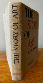 Book, Art History, E. H. Gombrich, The Story of Art, Third Edition, Spine view