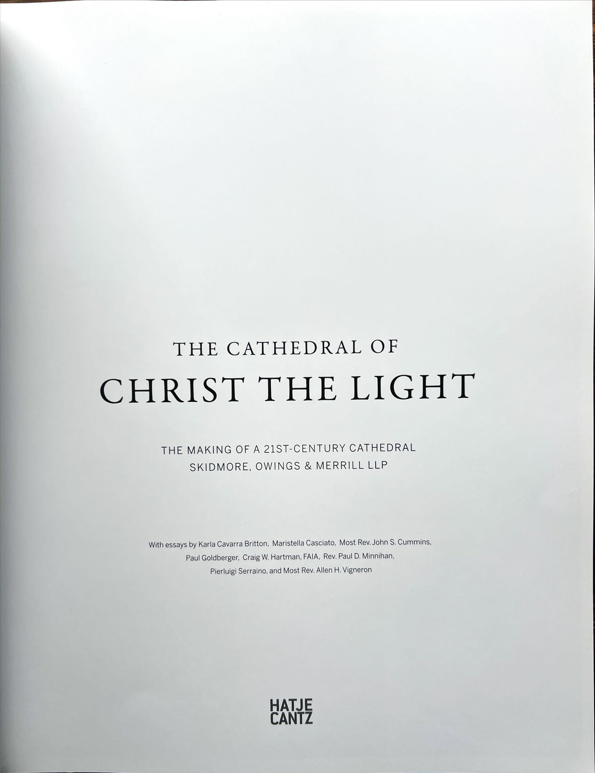 Book, Architecture, Britton, Karla Cavarra, et al., The Cathedral of Christ the Light: The Making if A 21st Century Cathedral, Inside view