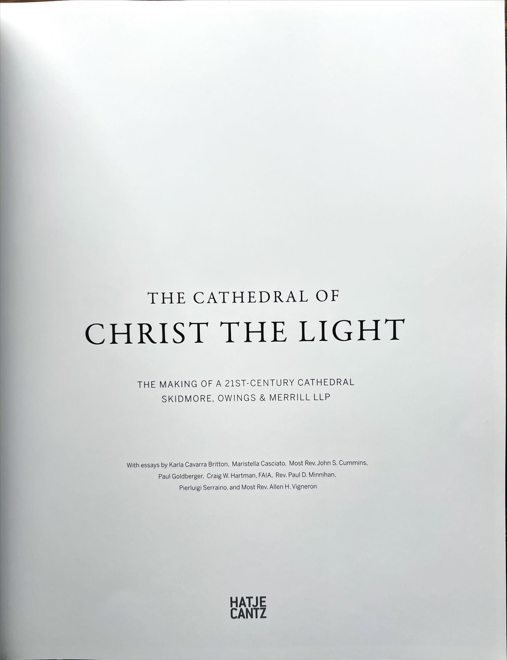 Book, Architecture, Britton, Karla Cavarra, et al., The Cathedral of Christ the Light: The Making if A 21st Century Cathedral, Inside view