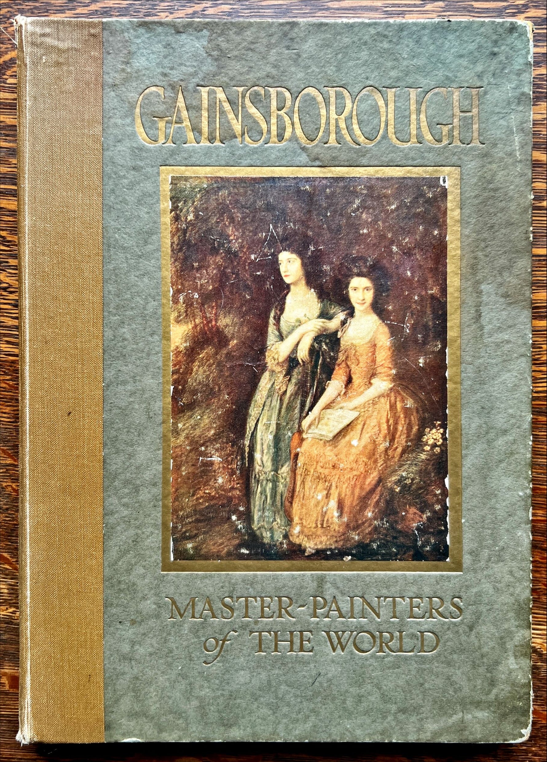 Book, Arts, Artist, E. Rimbault Dibdin, Thomas Gainsborough, 1727-1788: Master Painters of the World, Front view