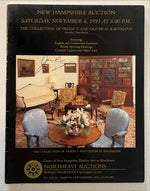 Catalogue/Reference, Antique, Collectibles, Arts, Northeast Auctions, New Hampshire Auction Featuring English and Continental Funiture British Sporting Paintings Oriental Carpets and Objets d'art. The Collection o Ferda T. and Oliver M. Kaufmann, Front view