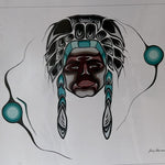  painting, First Nations Fancy PeterPaul, Cover view