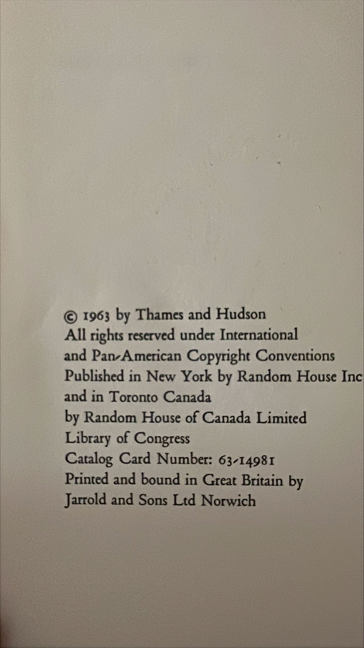 Book, Art History, Ed. Richard Friedenthal, Letters of the Great Artists. 2 Volumes.NY: Random House, 1963. Libay of Congess Number: 63-14981.Used- Good Hardcover, Inside view