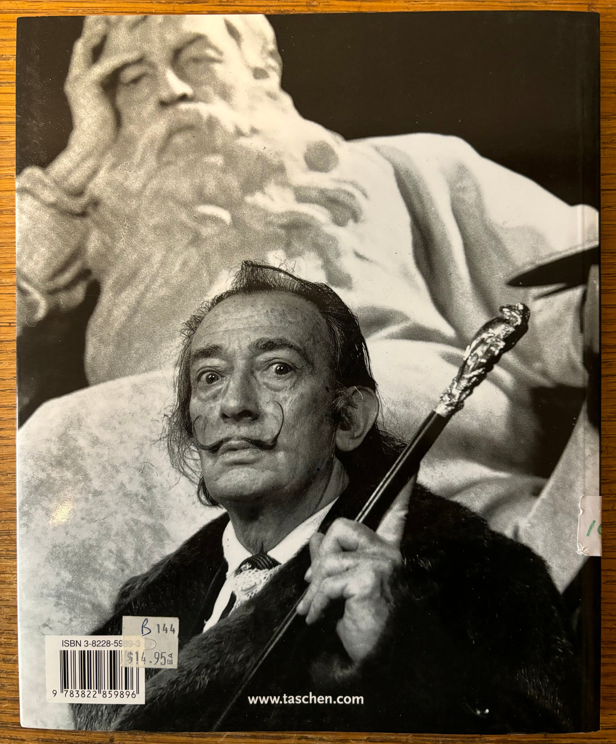 Book, Arts, Artist, Gilles Neret, Dali, Back view