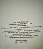 Book, Arts, Artist, Gilles Neret, Dali, Inside view