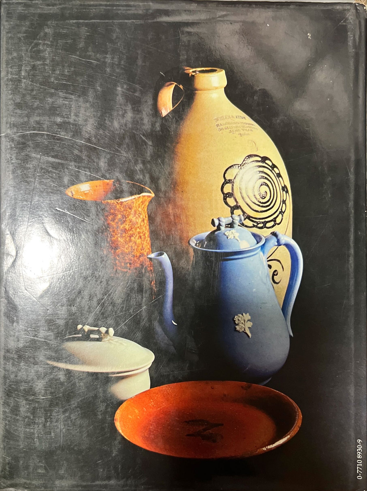 Book, Pottery, Crafts, Donald Webster, Early Canadian Pottery, Back view