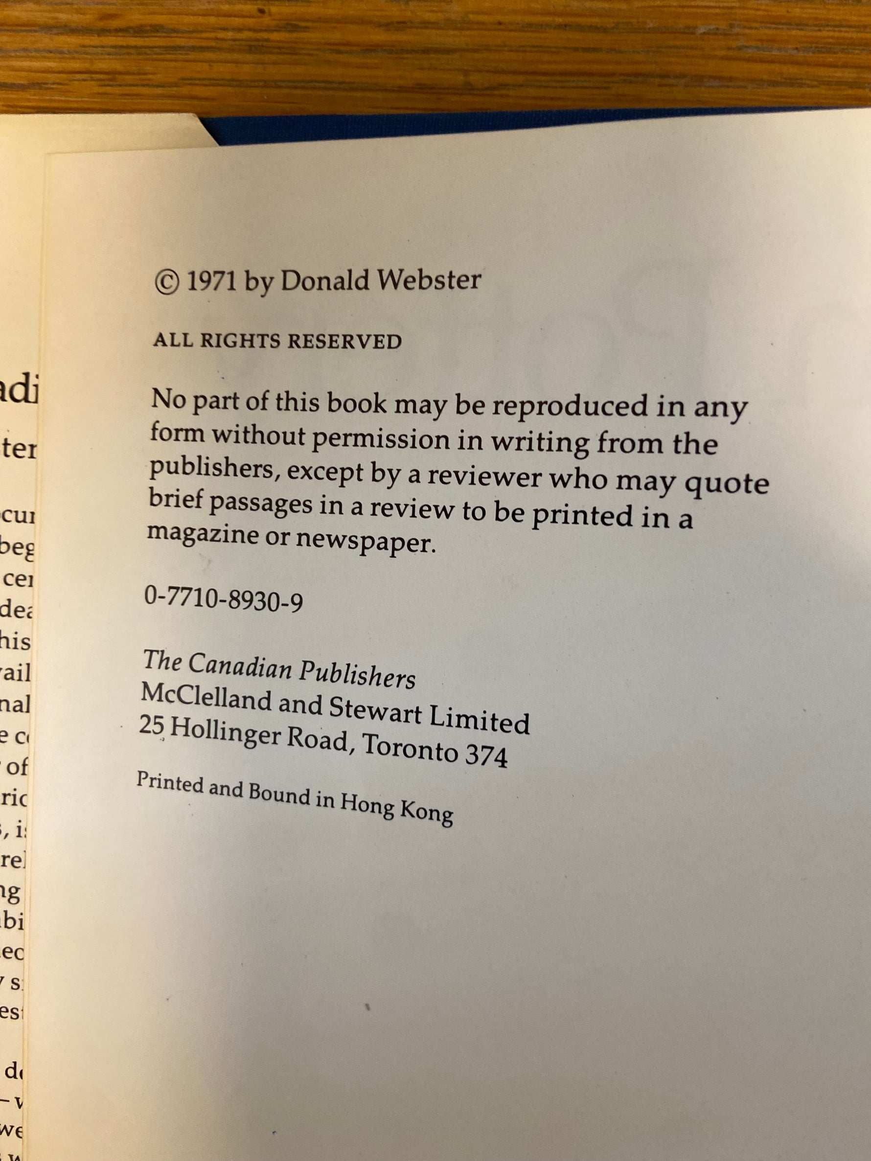Book, Pottery, Crafts, Donald Webster, Early Canadian Pottery, Inside view
