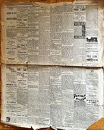 Newspaper, News, The Union Advocate, The Union Advocate, Newcastle NB, Wednesday, July 22, 1891 -Two pages, Back view