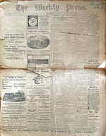 Newspaper, News, The Daily Press, The Daily Press, Amherst, N.S., Wednesday Edition, August, 16, 1891 -, Front view