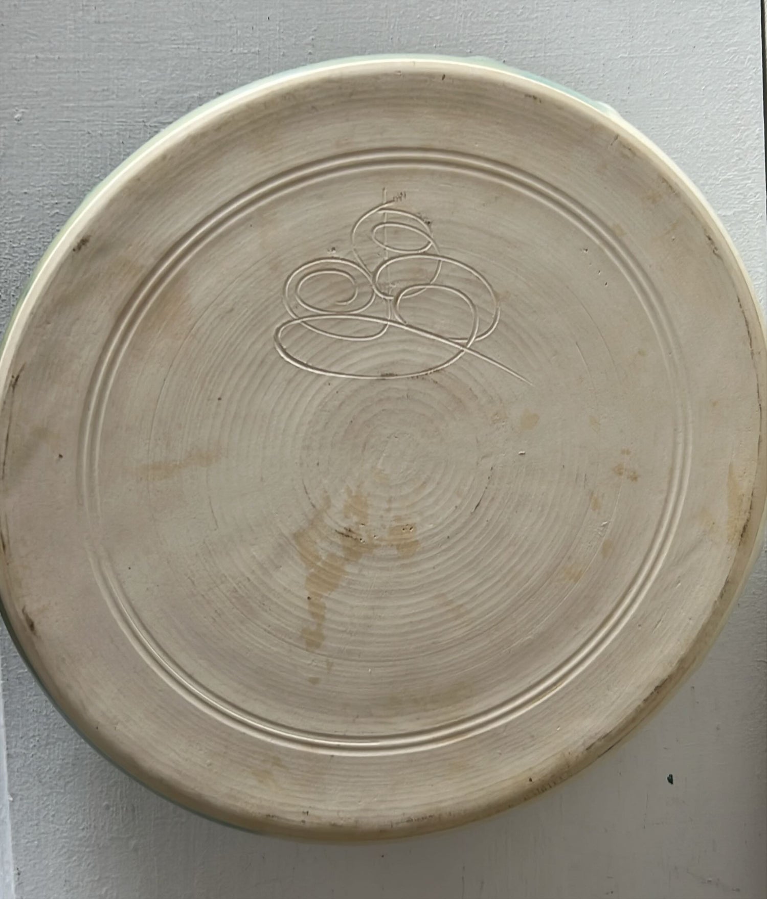 Craft work, Pottery, Material: Clay, Unknown Artist, Bottom view