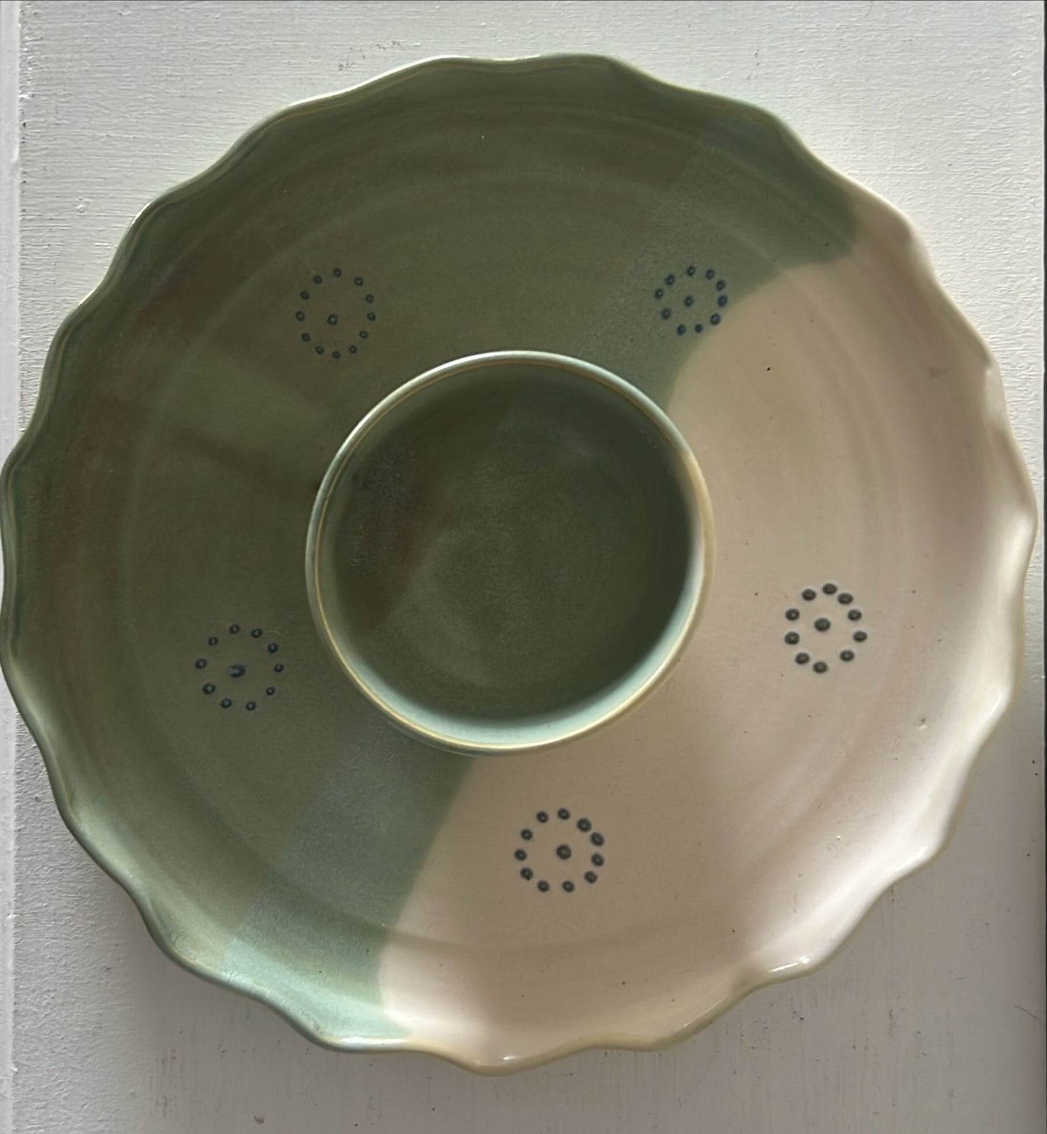 Craft work, Pottery, Material: Clay, Unknown Artist, Top view