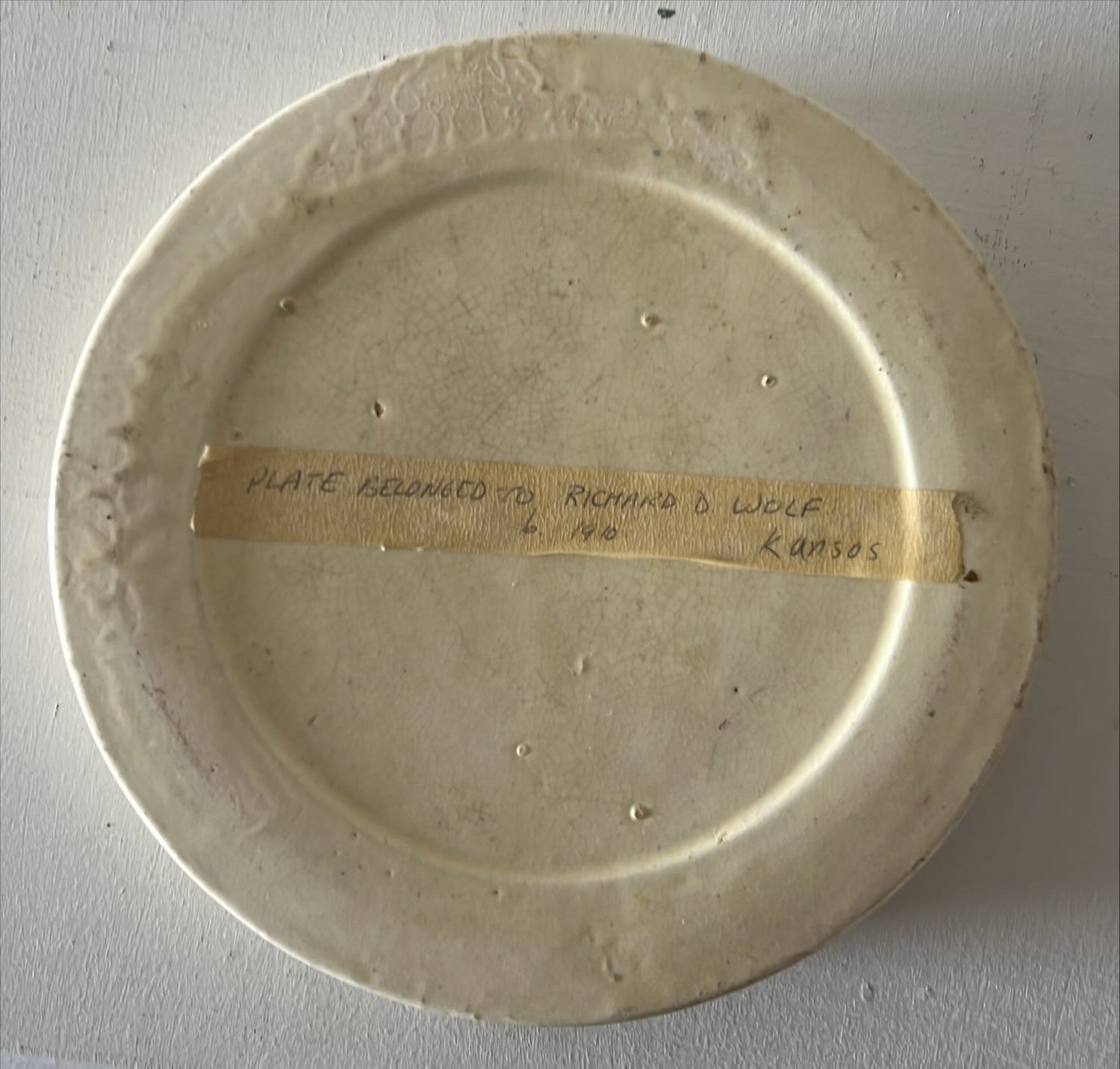 Home, Kitchenware, Baby's Plate, Front 3 view