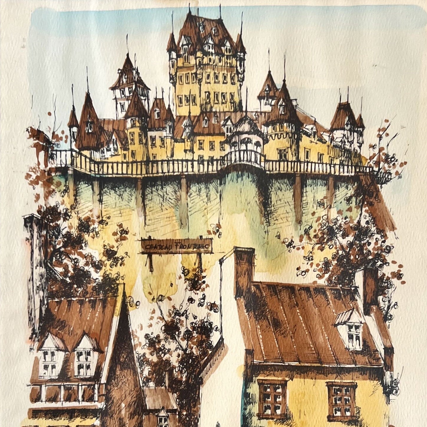 print, Genre Scene Unknown Artist, Cover view