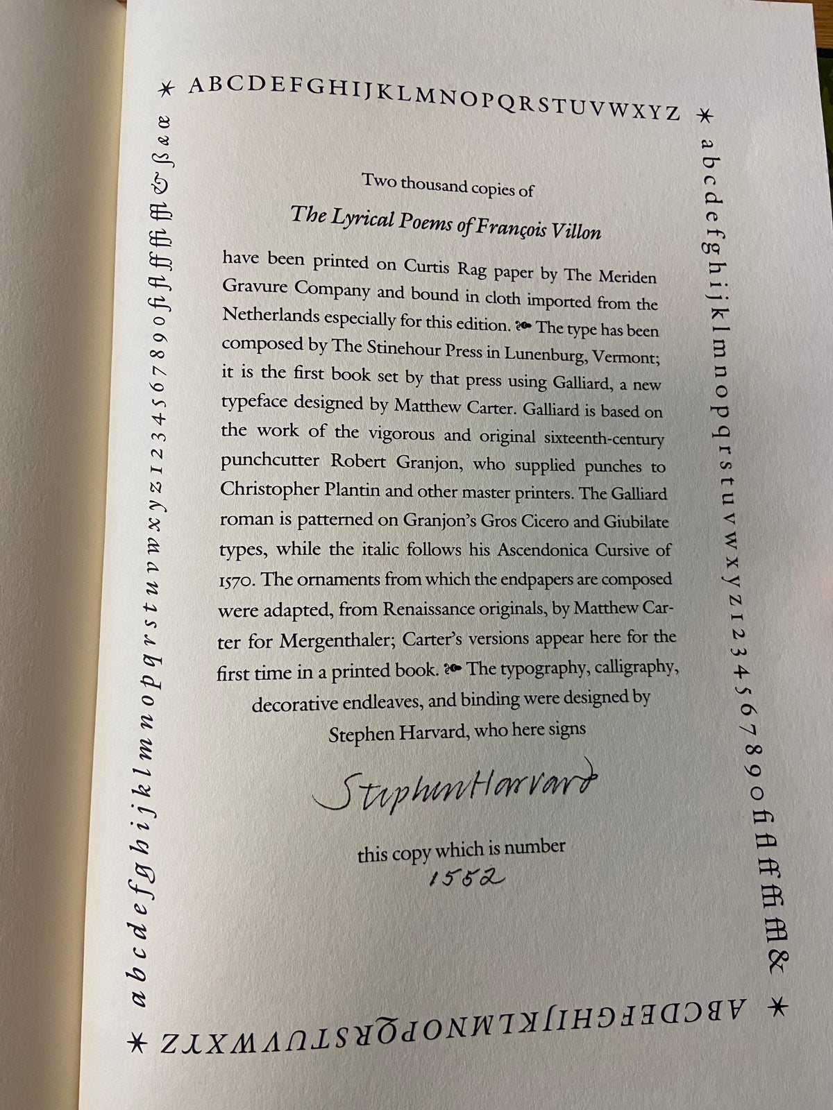 Book, Poems, Literature, Ed. Leonie Adams, The Lyrical Poems of Francois Villon, Edition view