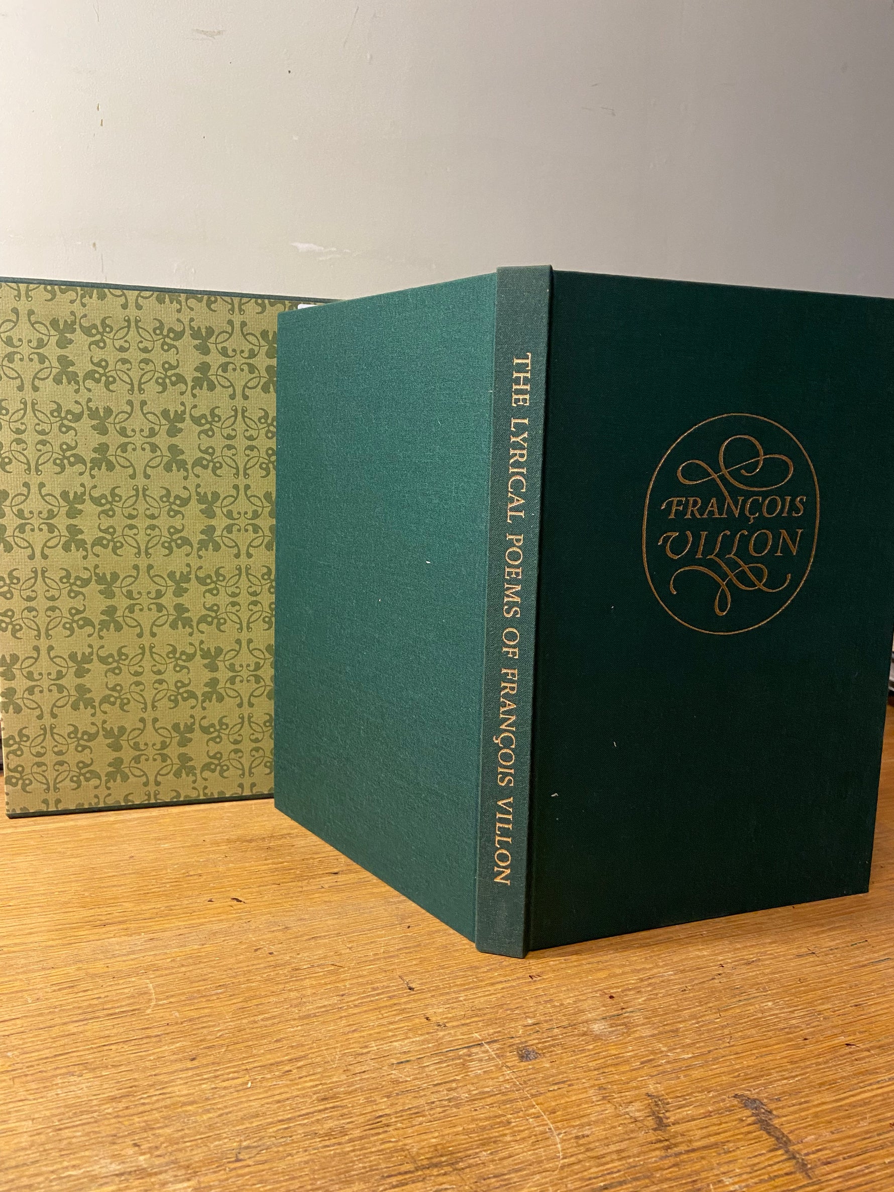 Book, Poems, Literature, Ed. Leonie Adams, The Lyrical Poems of Francois Villon, Spine view