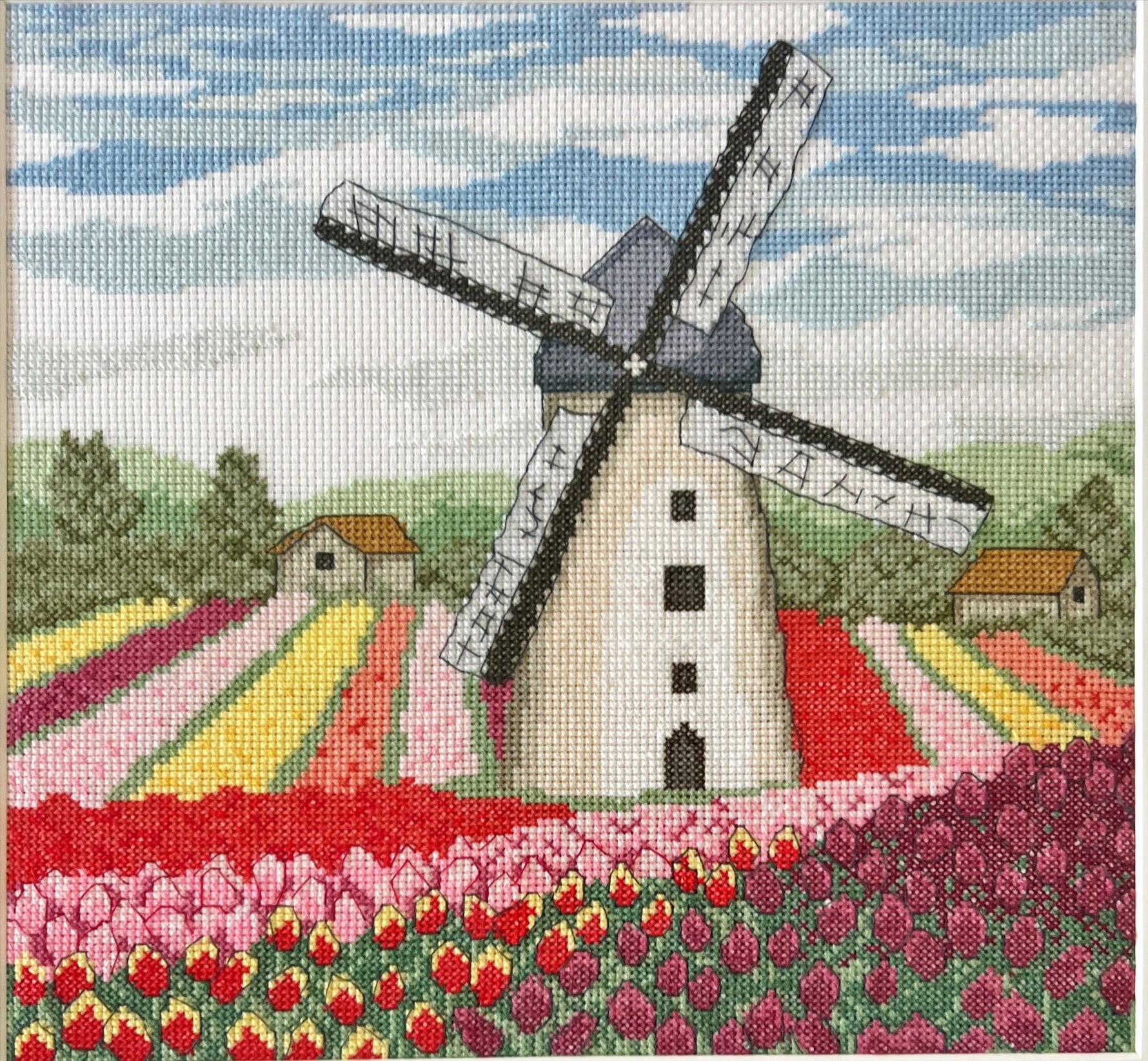 Craft work, Embroidery, Material: Textile, Unknown Artist, Needlework view