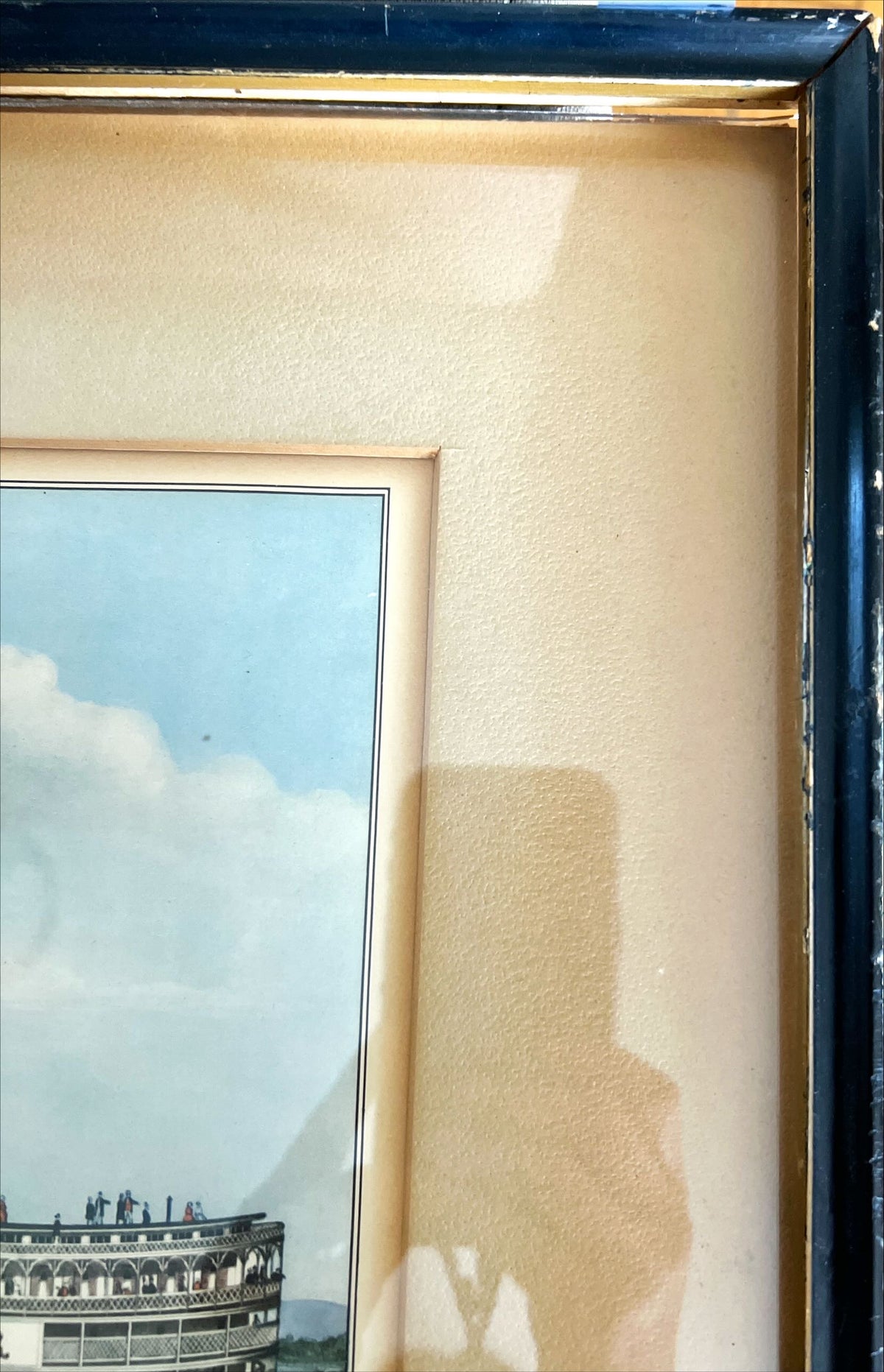 Print, Nautical, Cm Parsons DEL and N. Currier, Damage view