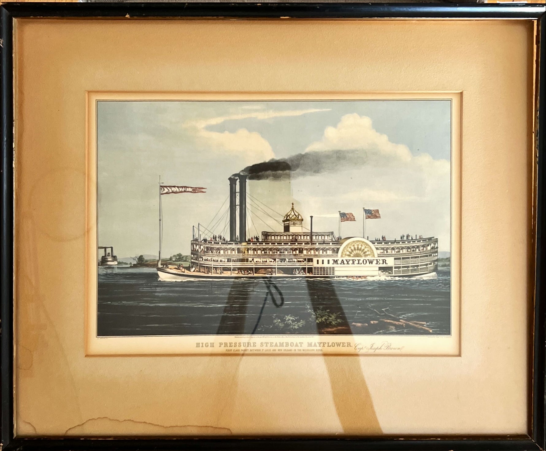 Print, Nautical, Cm Parsons DEL and N. Currier, Front view