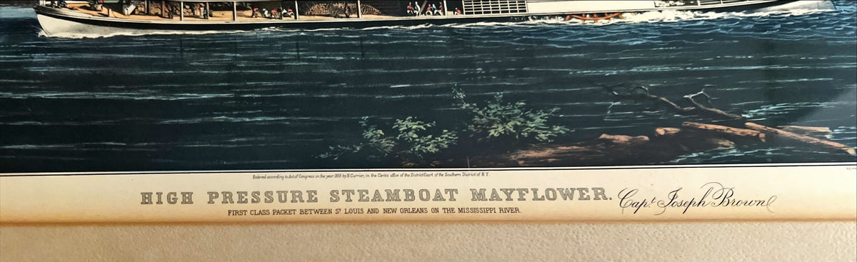 Print, Nautical, Cm Parsons DEL and N. Currier, Info view