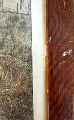  painting, Landscape Helen Ness, Damage view