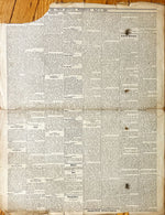 Newspaper, News, The Union Advocate, The Union Advocate, Newcastle NB, Wednesday, May 8, 1889 -Two pages, Front view