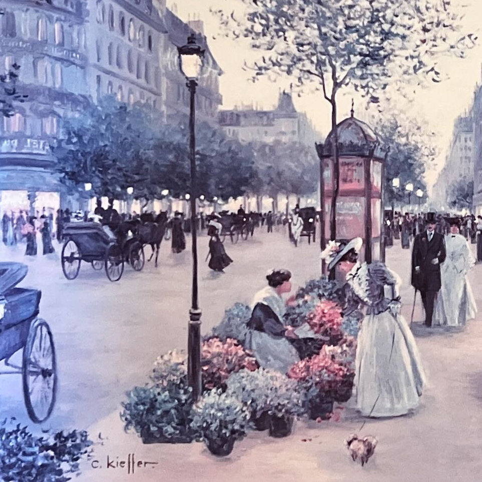 print, Genre Scene C. Kieffer, Cover view