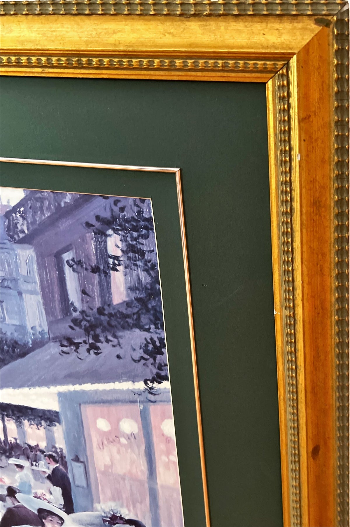 Print, Genre Scene, C. Kieffer, Damage view