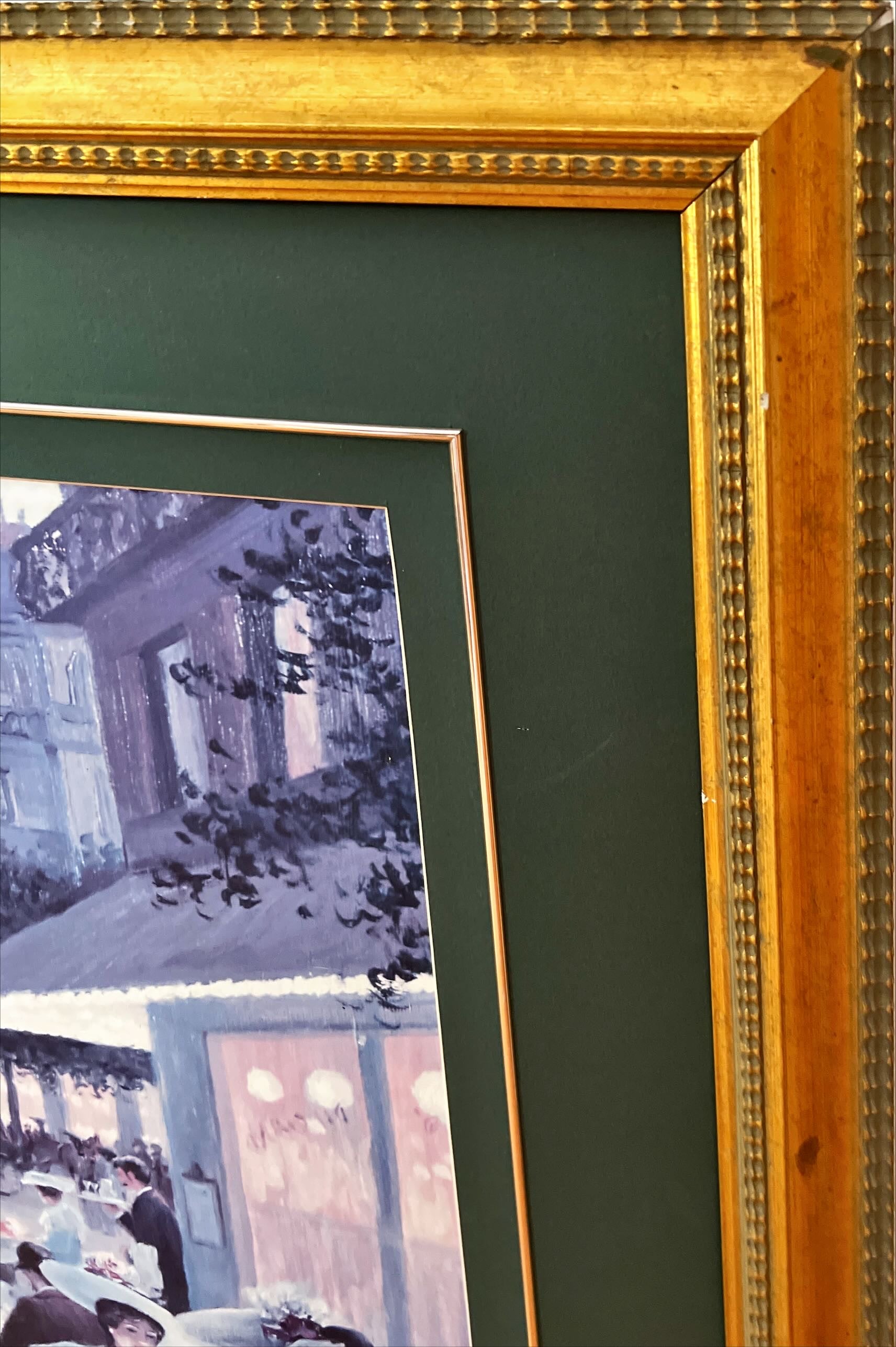 Print, Genre Scene, C. Kieffer, Damage view