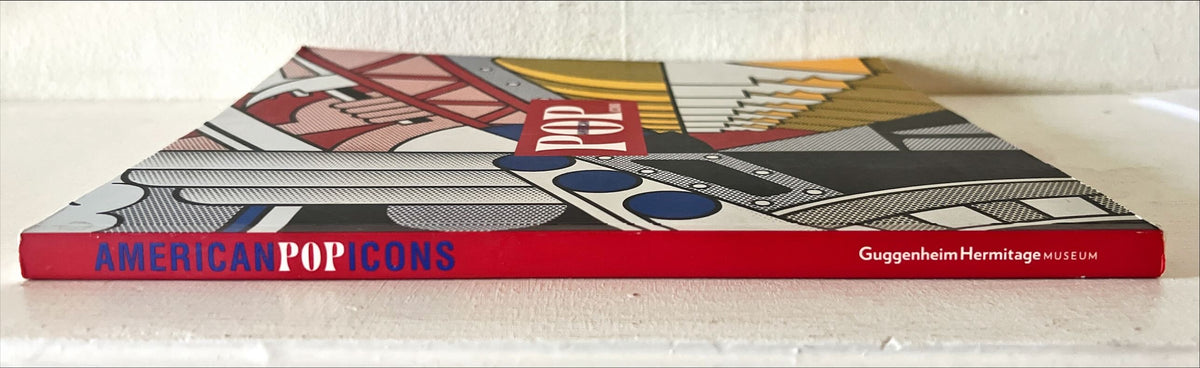 Book, Arts, Guggenheim Museum, American Pop Icons, Spine view