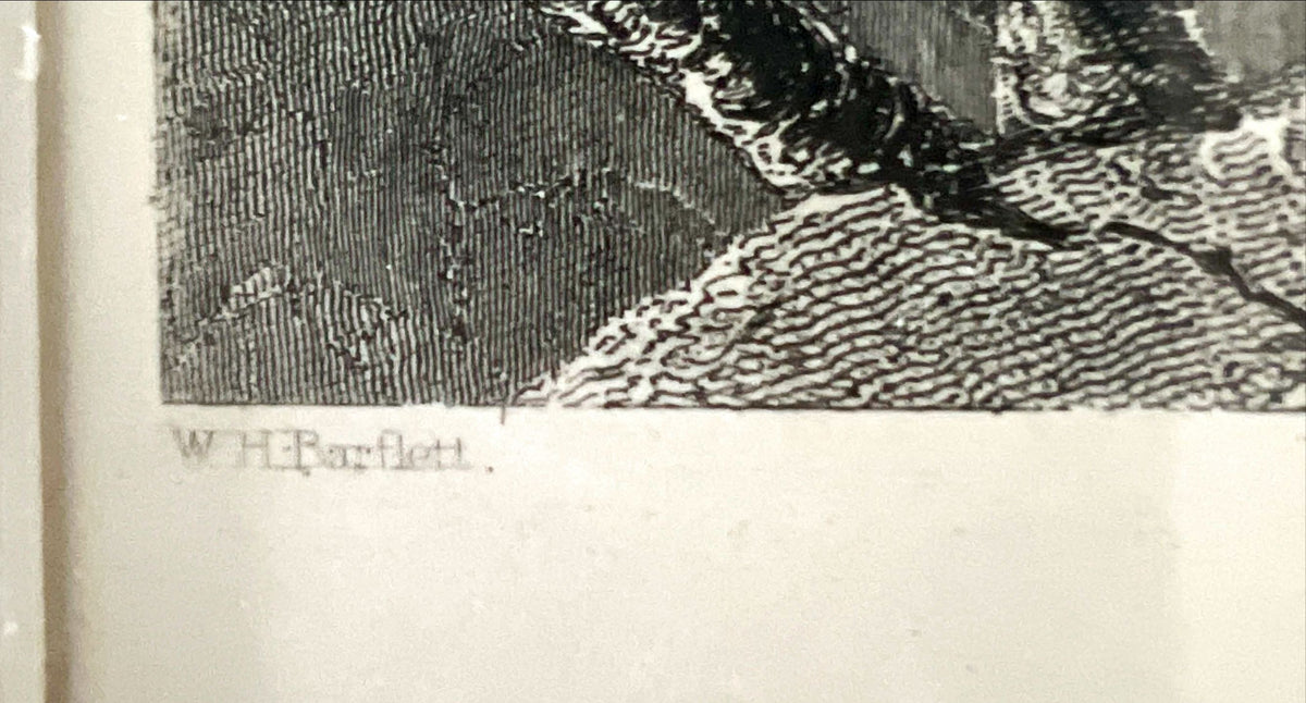 Print, Landscape, William Henry Bartlett, Artist view