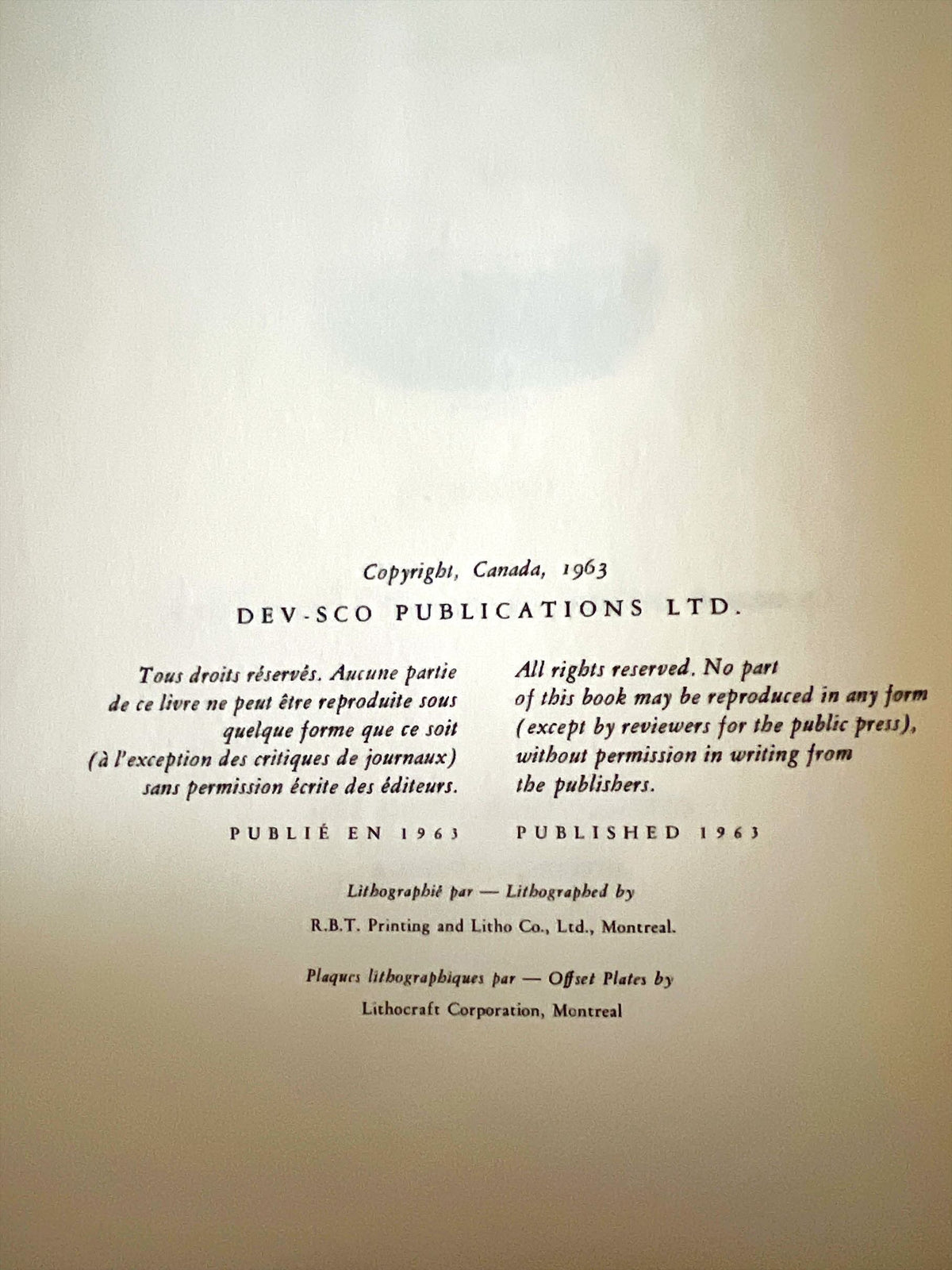 Book, Regional History, Montreal, Canada, Charles P. DeVolpi and P.S. Winkworth, Montreal: Recueil Iconographique / A Pictorial Record 1535-1885, Vol. II, Inside view