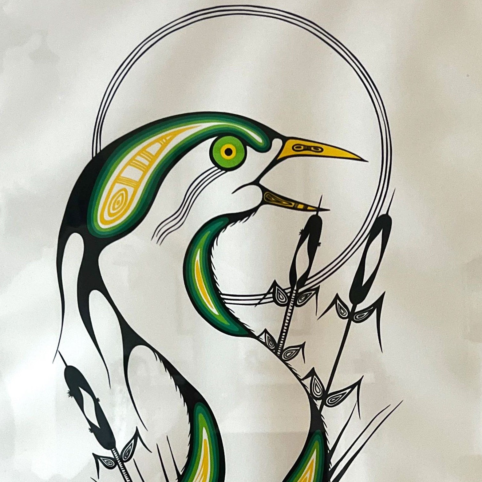  painting, Birds Wally Kakepetum, Cover view